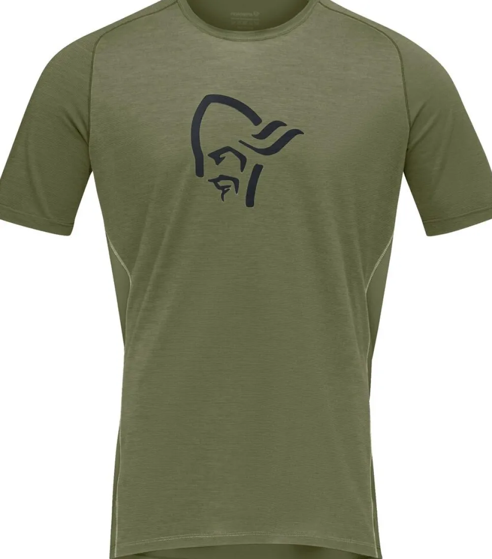 Heren Norrona Fjørå wool t-shirt M