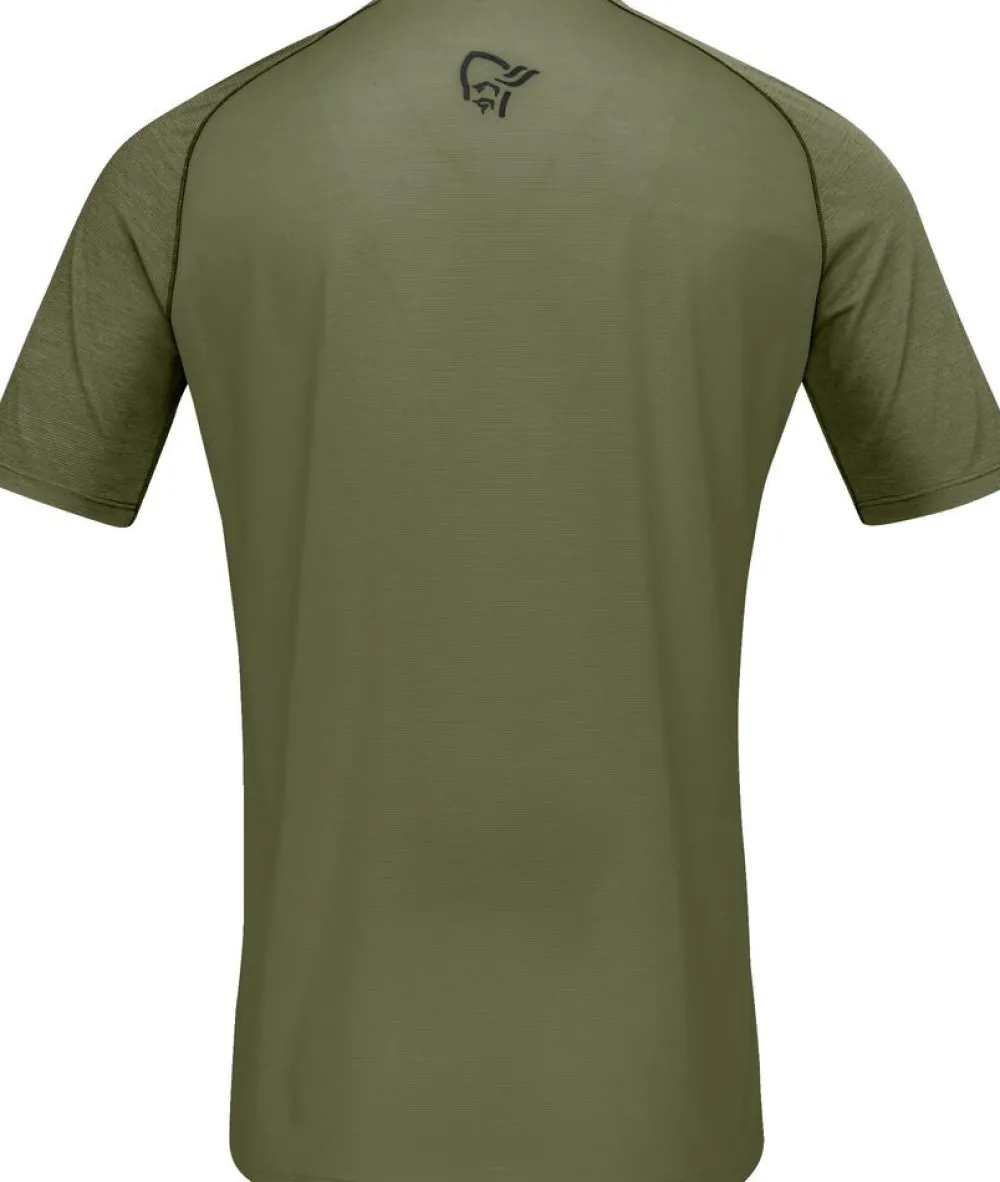 Heren Norrona Fjørå wool t-shirt M