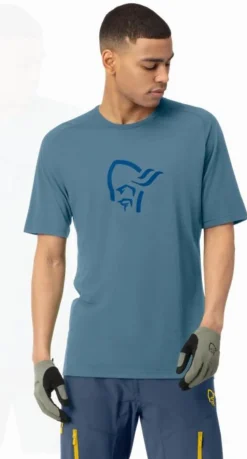 Heren Norrona Fjørå wool t-shirt M