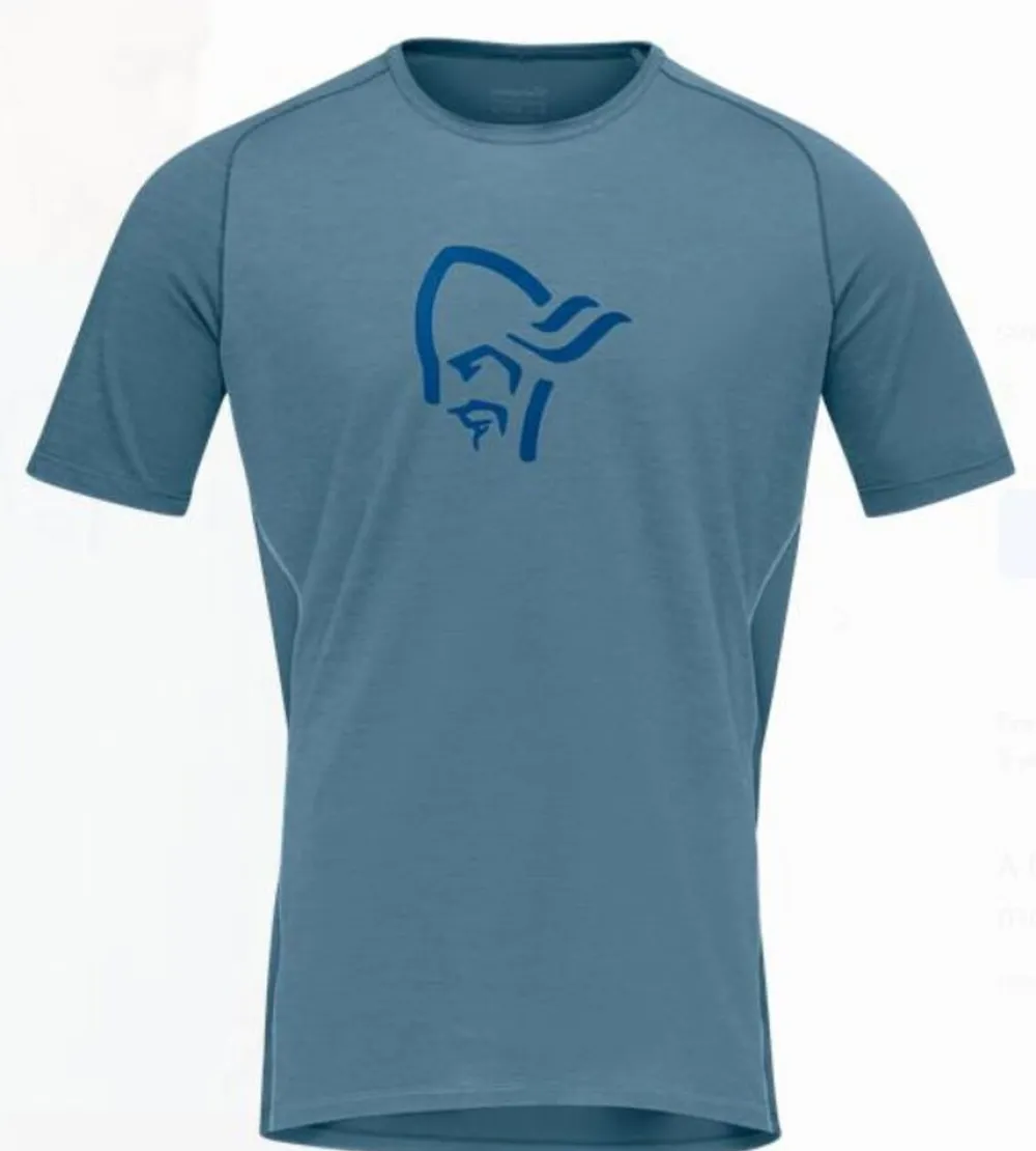 Heren Norrona Fjørå wool t-shirt M