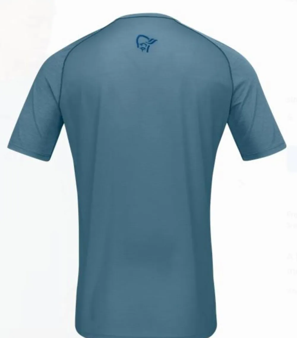Heren Norrona Fjørå wool t-shirt M