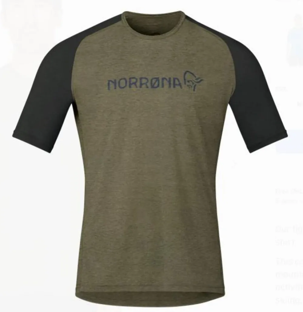 Heren Norrona Fjørå Equaliser lightweight T-Shirt M's