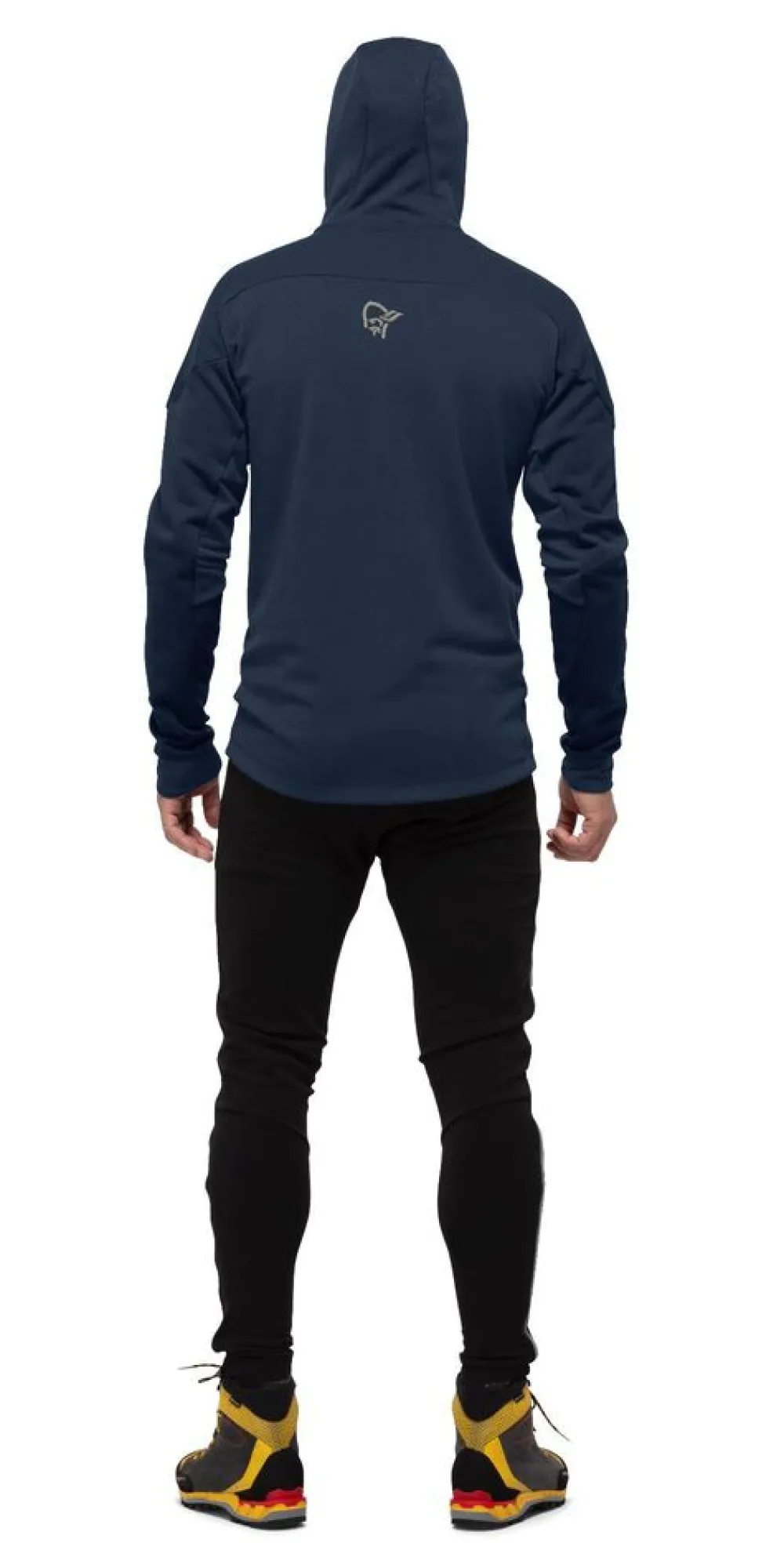 Heren Norrona Trollveggen powerstretch pro zip hood
