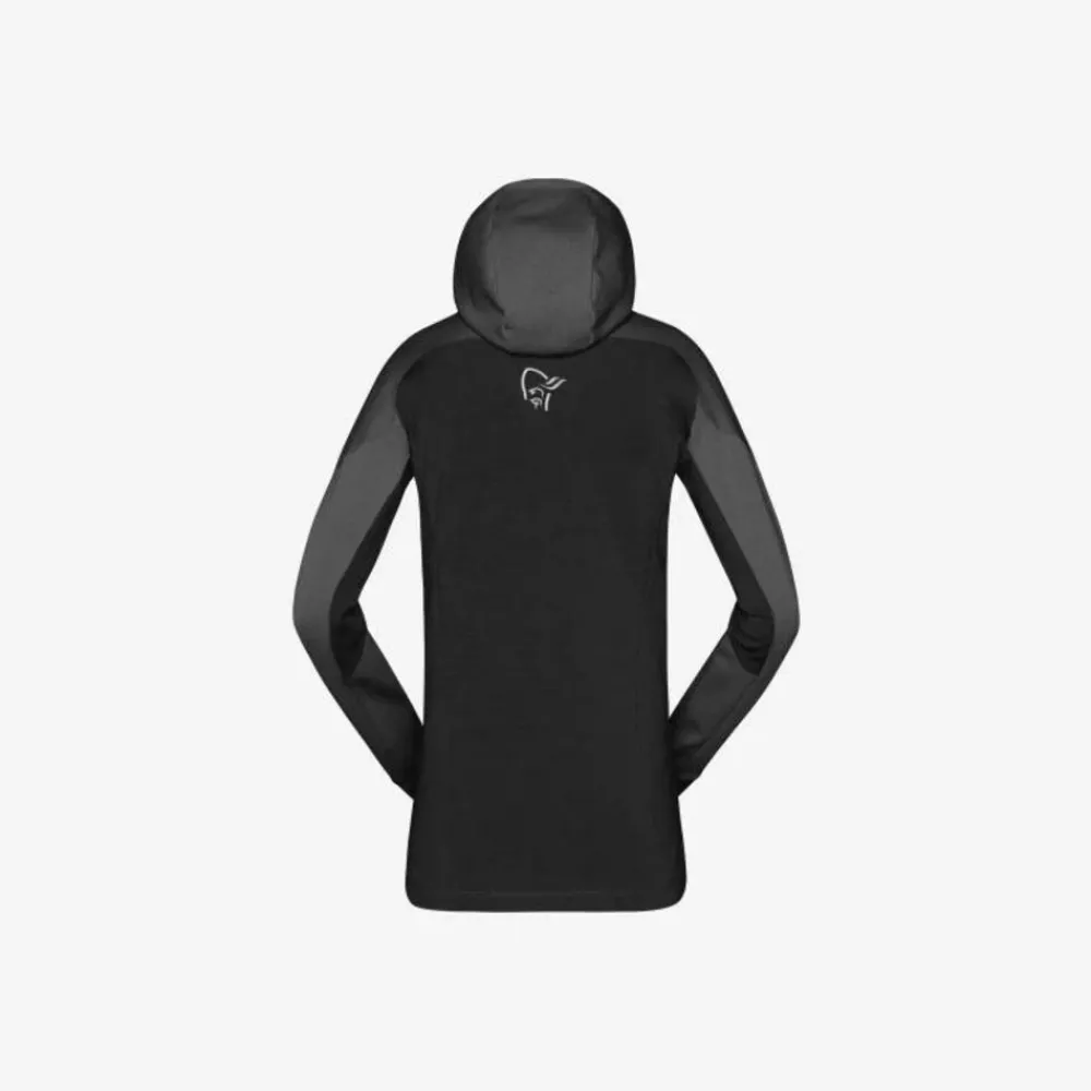 DAMES Norrona Trollveggen powerstretch pro zip hood w's