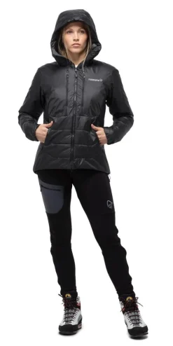DAMES Norrona Trollveggen primaloft100 zip hood w's