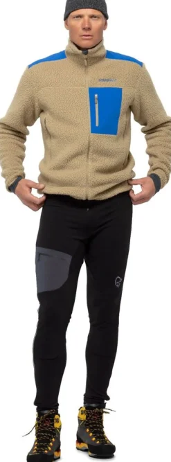 Heren Norrona Trollveggen warmwool2 stretch tights m's