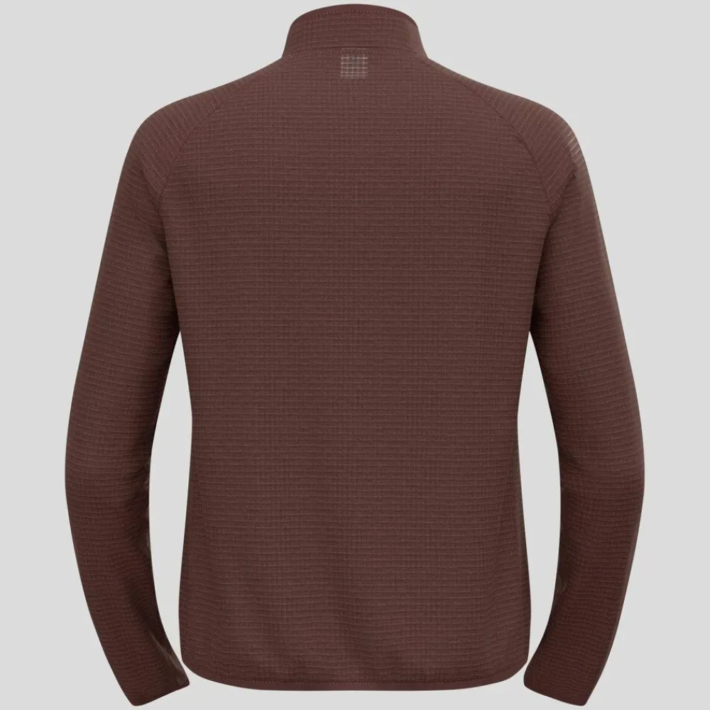 Heren Odlo Ascent Mid Layer 1/2 Zip 542862