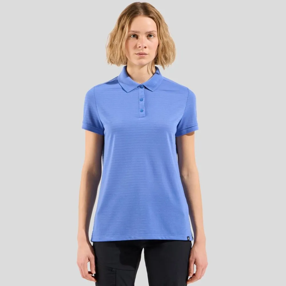 DAMES Odlo Ascent natural polo shirt s/s