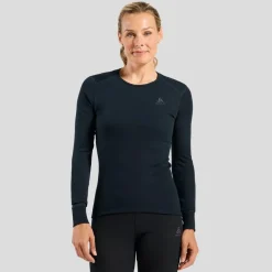DAMES Odlo BL top crew l/s 159101