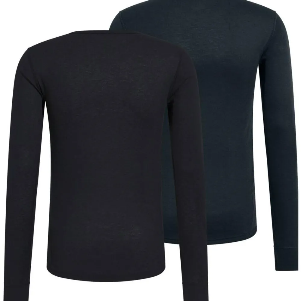 Heren Odlo BL top crew l/s 196962 2 Pack