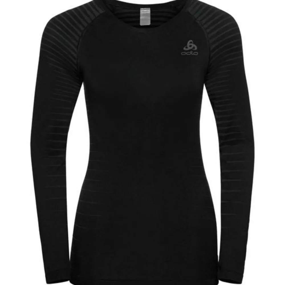 DAMES Odlo BL top crew neck l/s perfor 188141