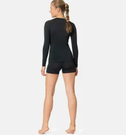 DAMES Odlo BL top crew neck l/s performance light eco 188781