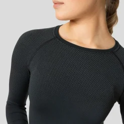 DAMES Odlo BL top crew neck l/s performance light eco 188781