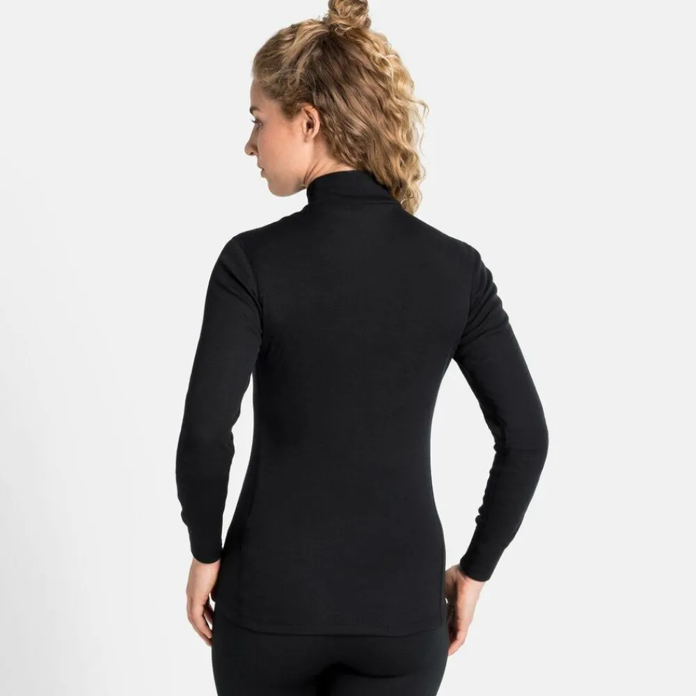 Heren Odlo BL top turtle neck l/s 159091