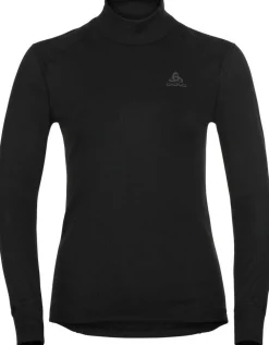 Heren Odlo BL top turtle neck l/s 159091