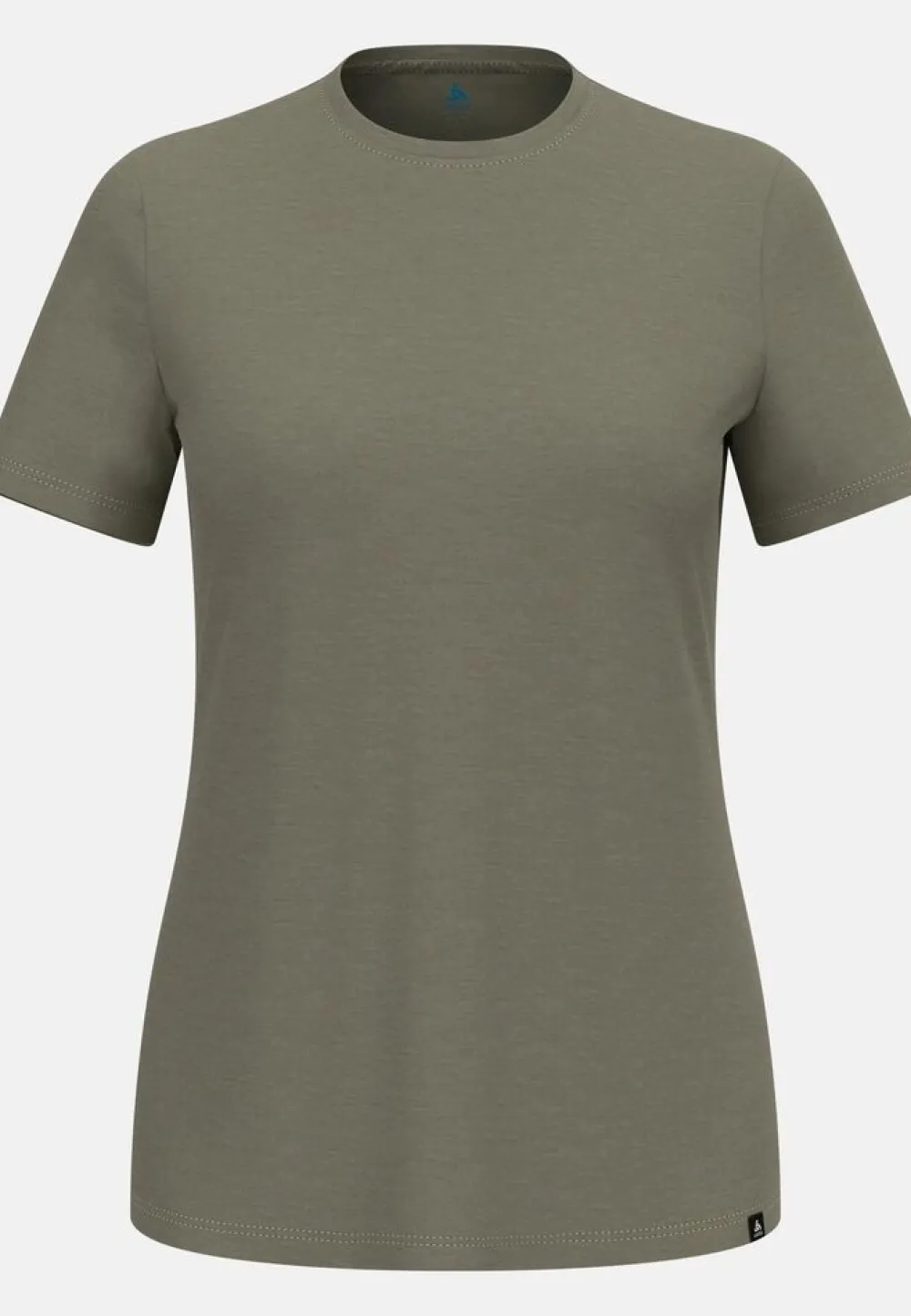 DAMES Odlo Merino Tencel Plain Tee T-Shirt Crew Neck wmns