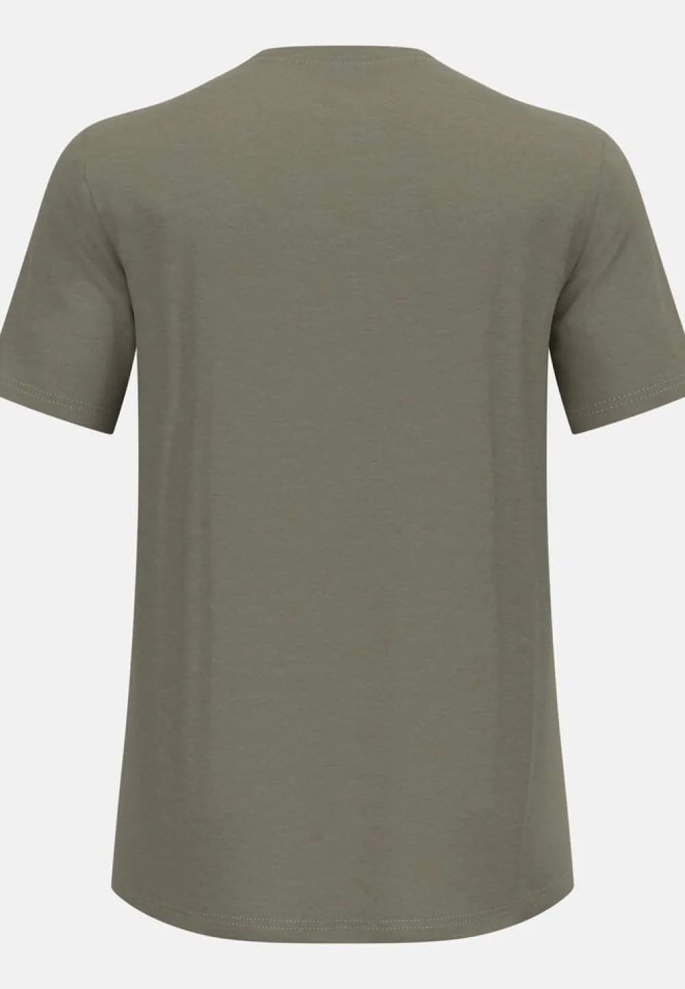Heren Odlo Merino Tencel Plain Tee T-Shirt Crew Neck men