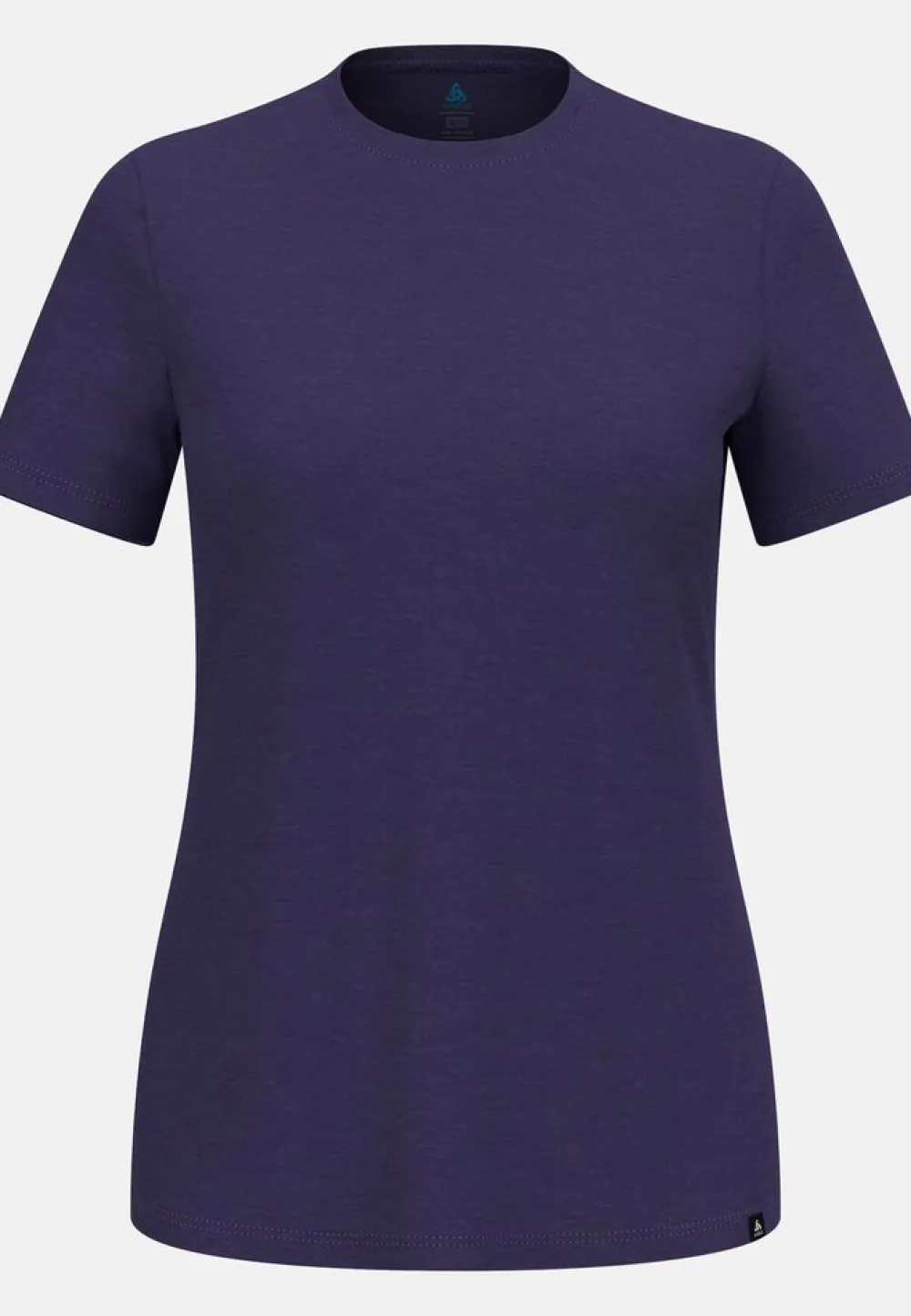 DAMES Odlo Merino Tencel Plain Tee T-Shirt Crew Neck wmns
