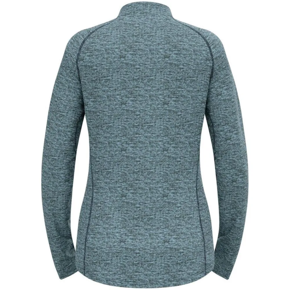 DAMES Odlo Mid layer 1/2 zip tencia 542551
