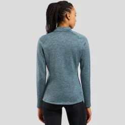 DAMES Odlo Mid layer 1/2 zip tencia 542551