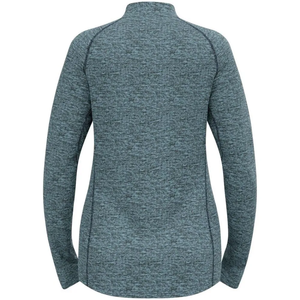 DAMES Odlo Mid layer full zip tencia 542561