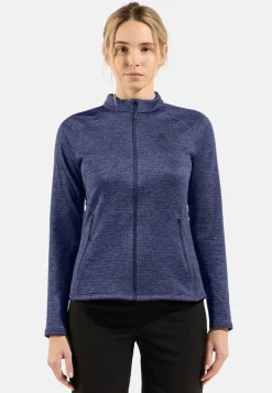 DAMES Odlo Mid layer full zip tencia 542561