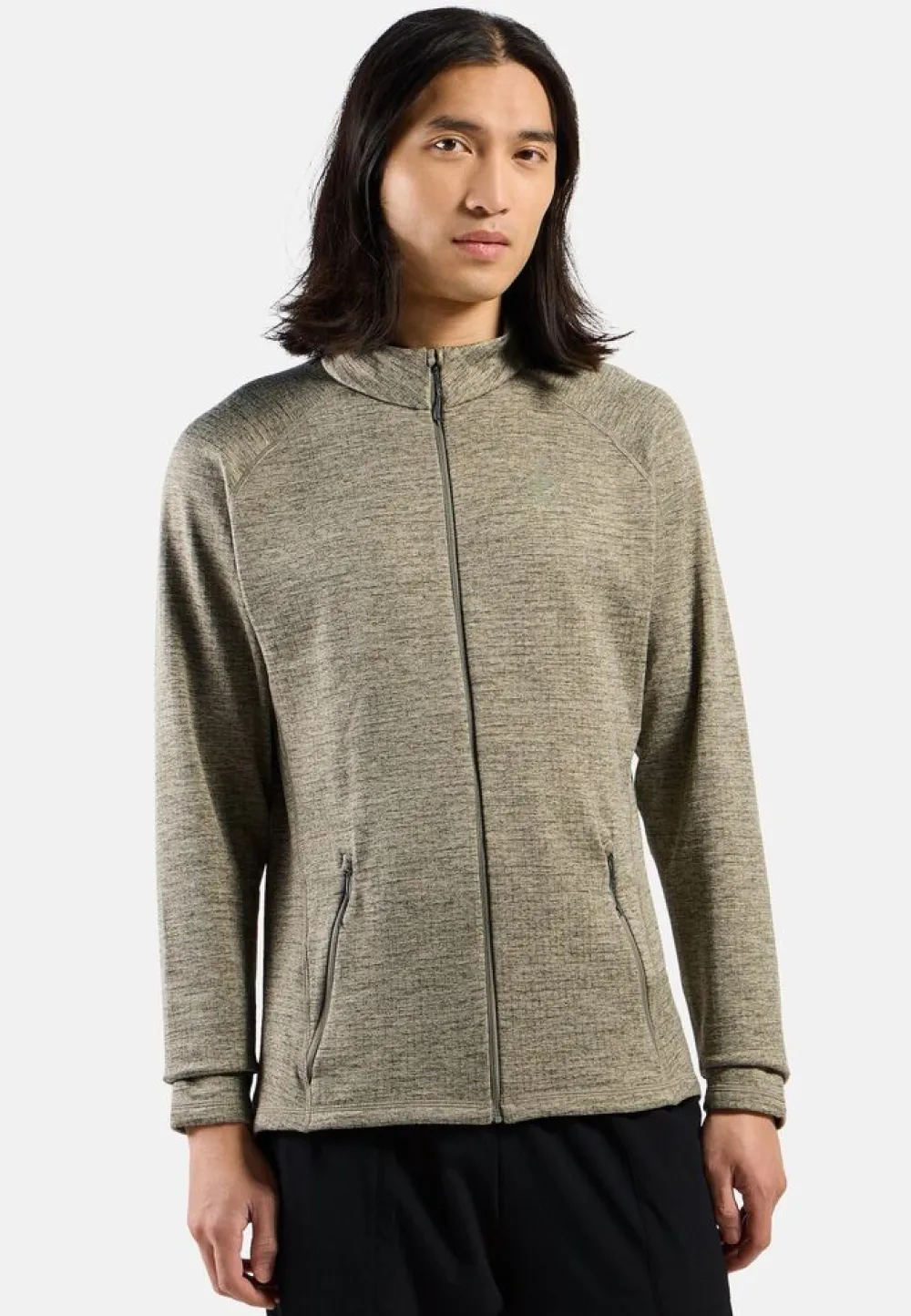 Heren Odlo Mid layer full zip tencia 542562