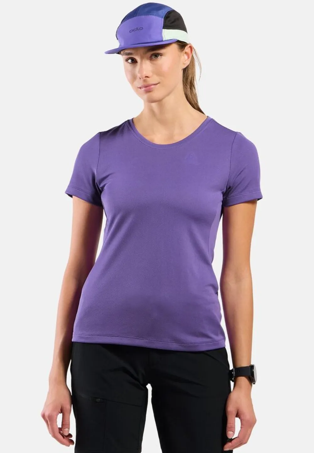DAMES Odlo T-shirt crew neck s/s F-DRY
