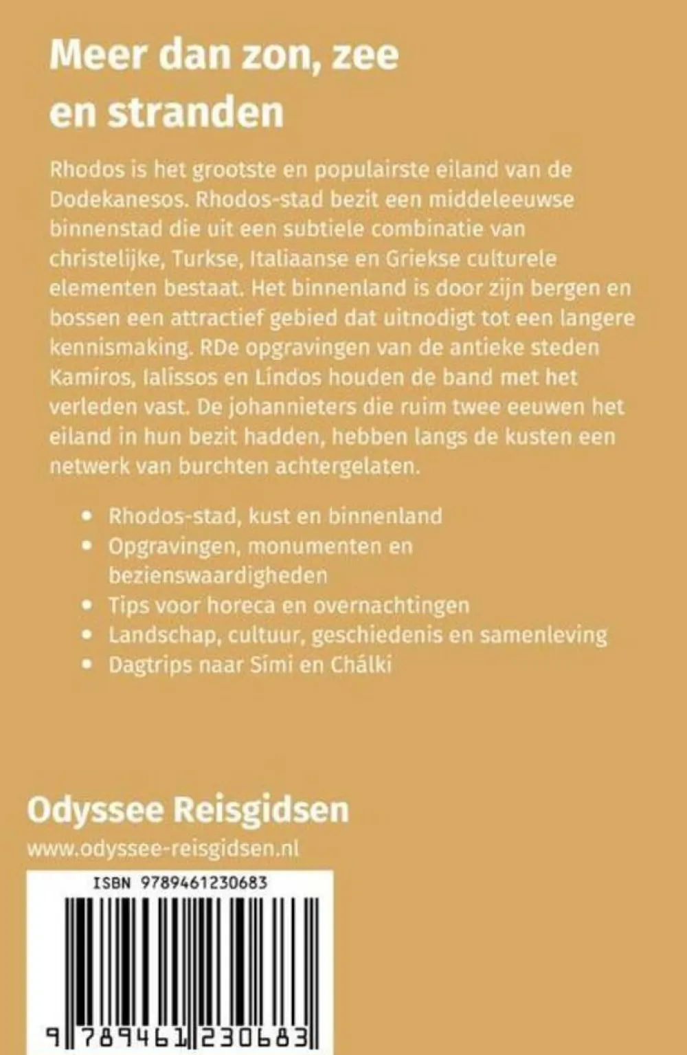 Odyssee Reisgidsen Rhodos Reisgids
