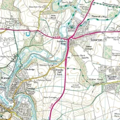 Ordnance Survey Wandelkaart 136 Newtown - Llanidloes