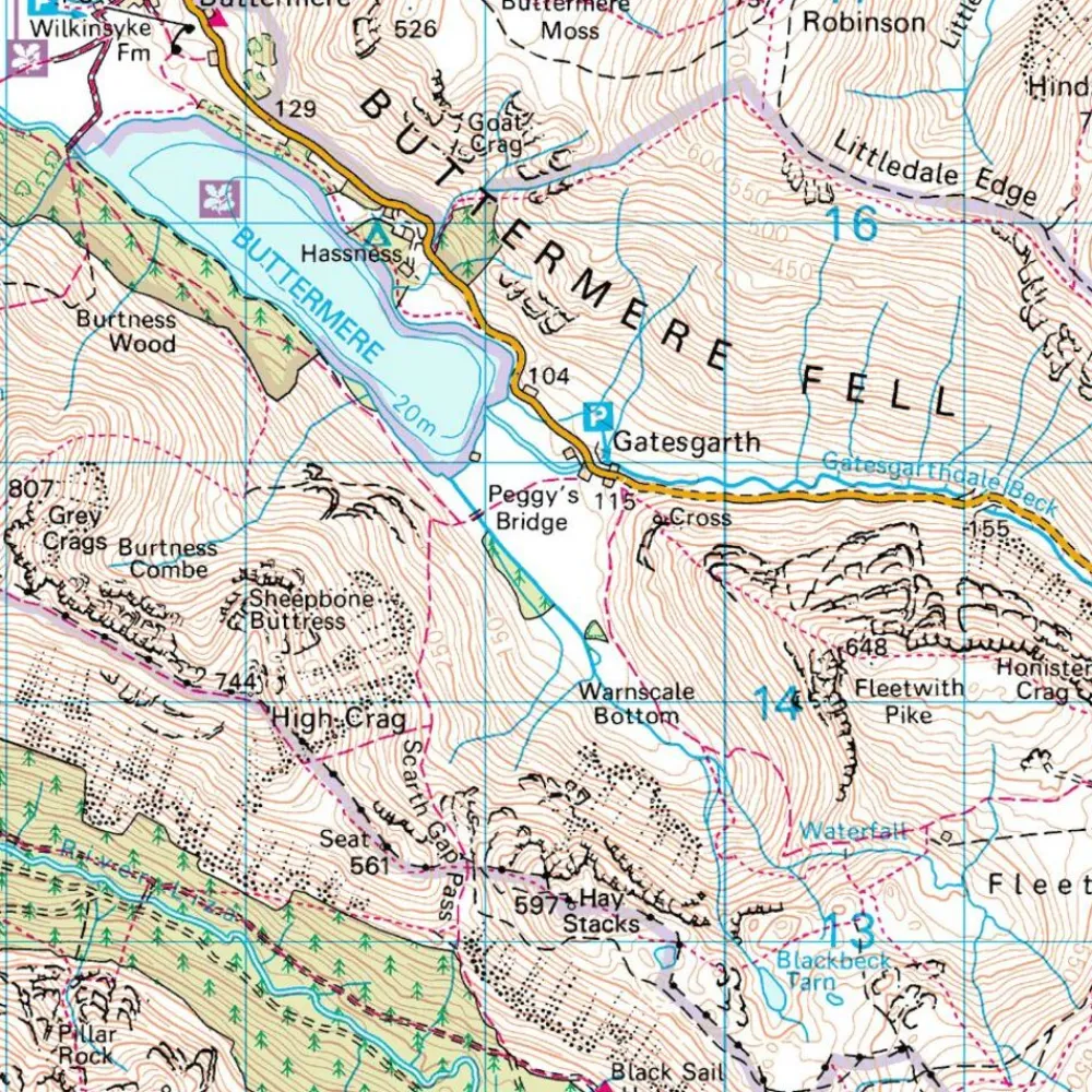 Ordnance Survey Wandelkaart 191 Okehampton & North Dartmoor