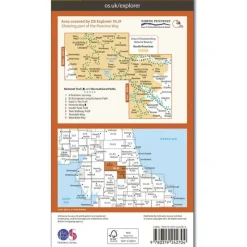 Ordnance Survey Wandelkaart Explorer 031 North Pennines - Teesdale & Weardale