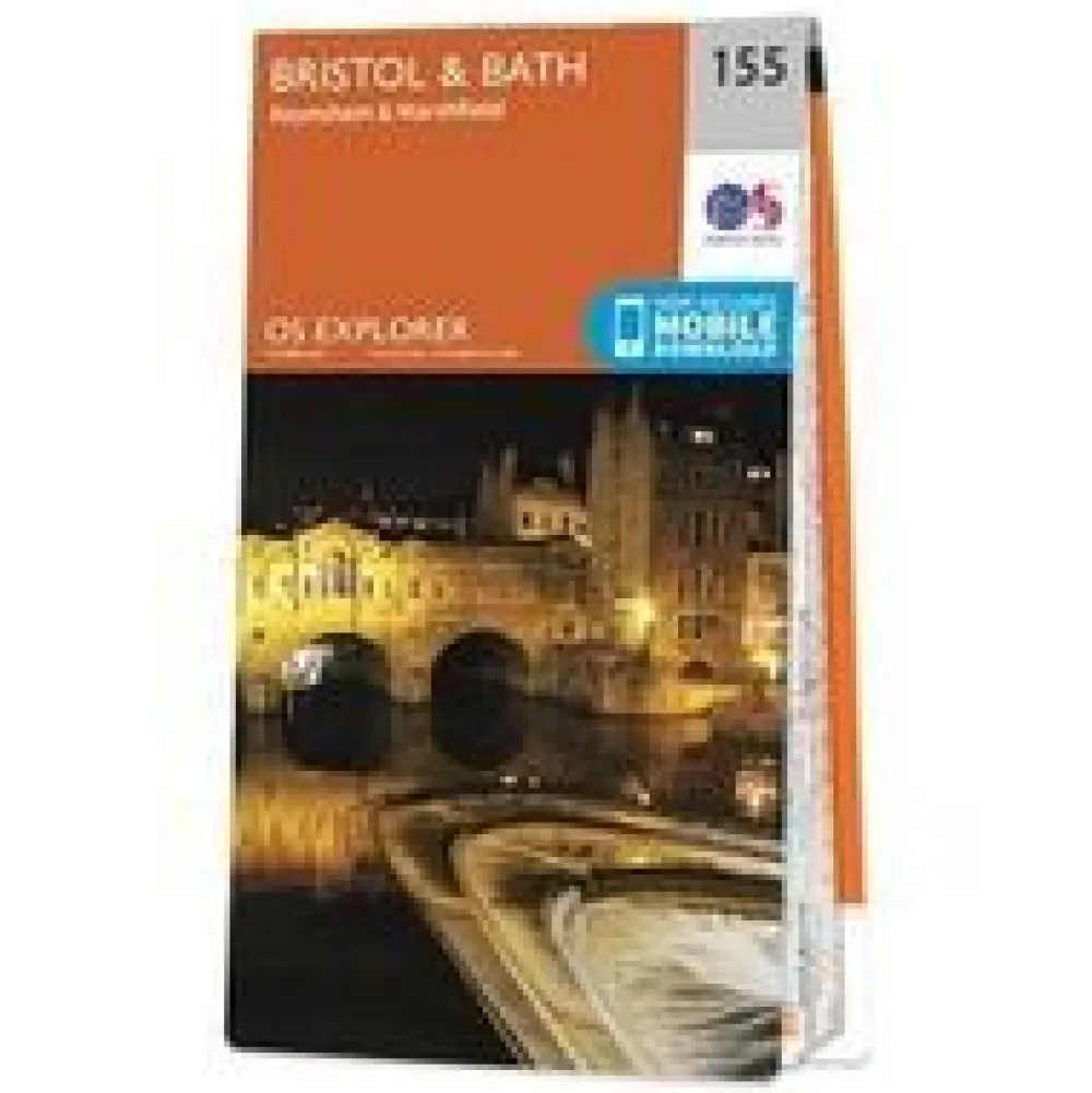 Ordnance Survey Wandelkaart OS Explorer 155 Bristol Bath