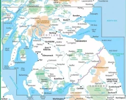Ordnance Survey Wegenkaart 3 Schotland Zuid