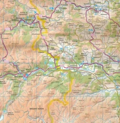 Ordnance Survey Wegenkaart 1 Schotland Noord