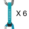 Petzl Djinn Axess Quickdraw 6x turquoise 12cm