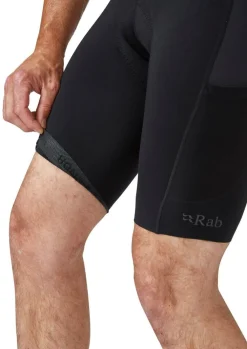 Heren Rab Cinder cargo bib shorts