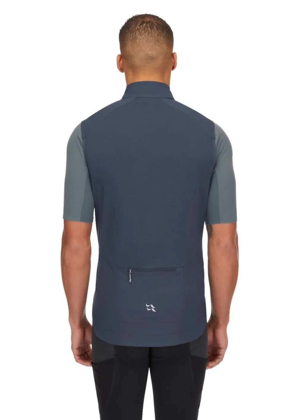 Heren Rab Cinder windveil vest