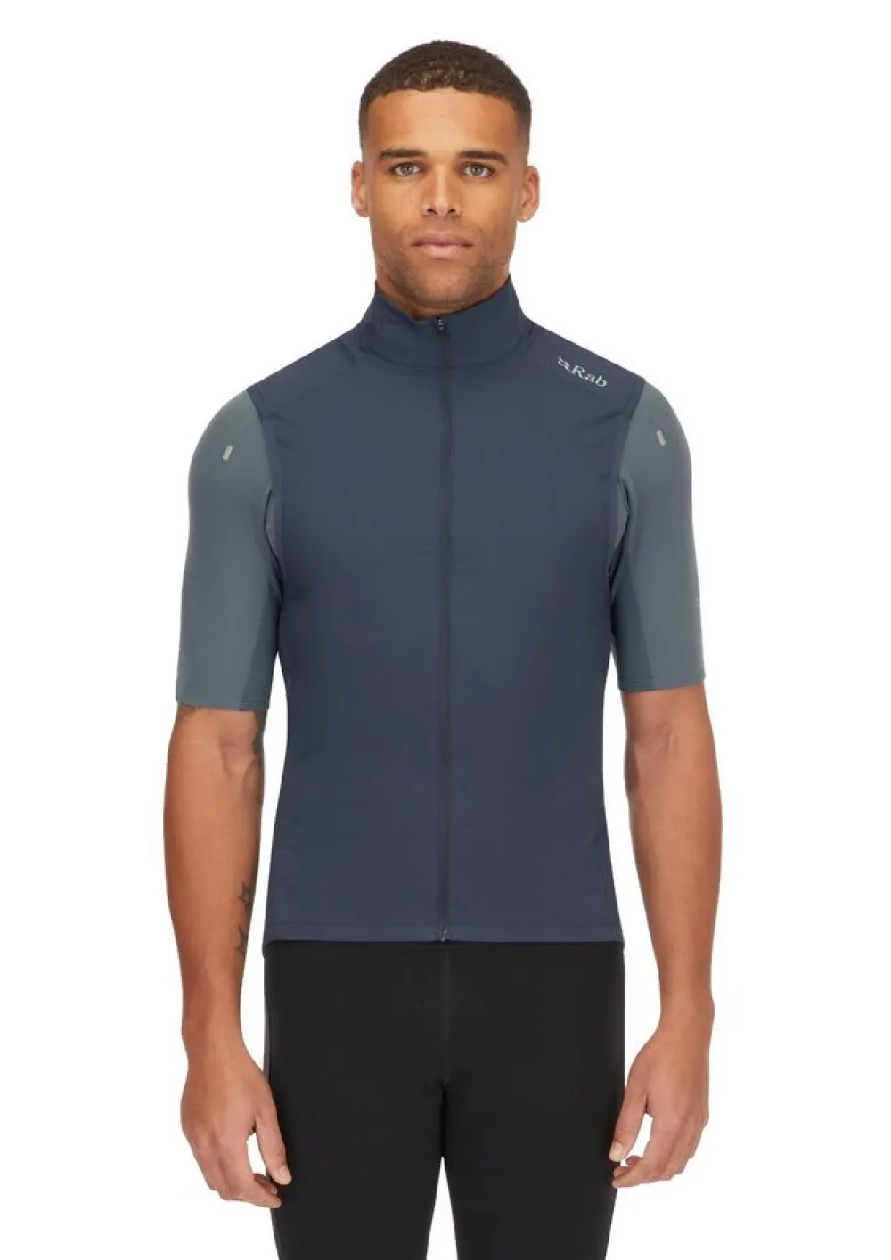 Heren Rab Cinder windveil vest