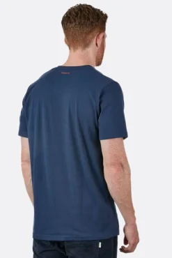 Heren Rab Stance 3 peaks ss tee