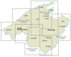 Reise know how Wegenkaart Mallorca Süd