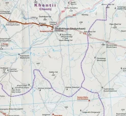 Reise know how Wegenkaart Mongolië