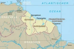 Reise know how Wegenkaart Suriname
