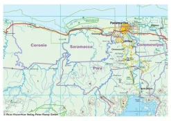 Reise know how Wegenkaart Suriname