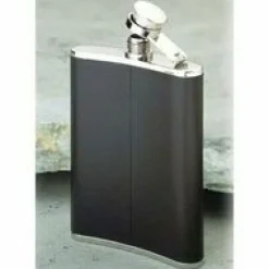 Relags Drankflesje 180ml Leder Platvink Zakflacon