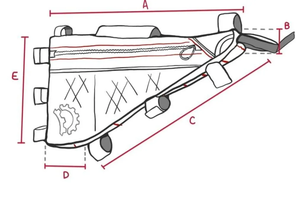 Revelate Designs Ranger Ecopac Frame Bag