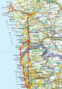 Rother Wandelgids Caminho Portugues Jakobsweg