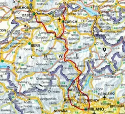 Rother Wandelgids Gotthardweg