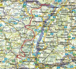 Rother Wandelgids Vogesen-Durchquerung GR5 GR53 GR531