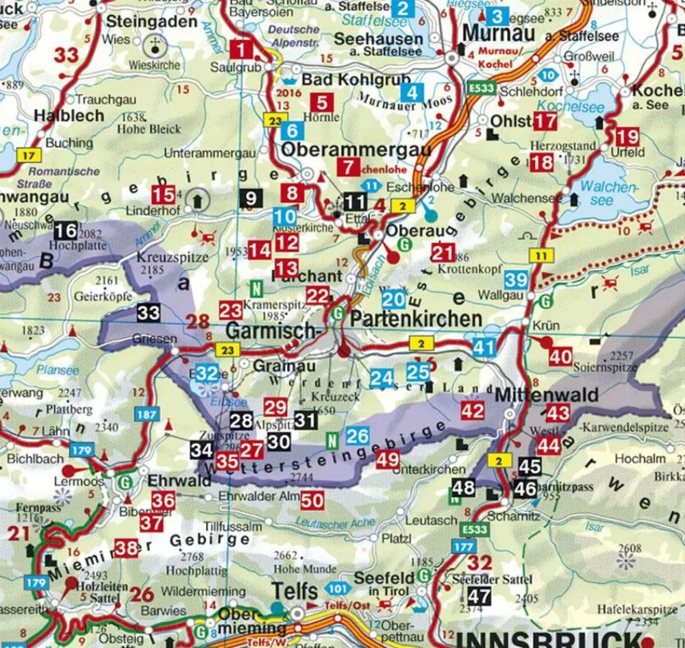 Rother Wandelgids Zugspitze